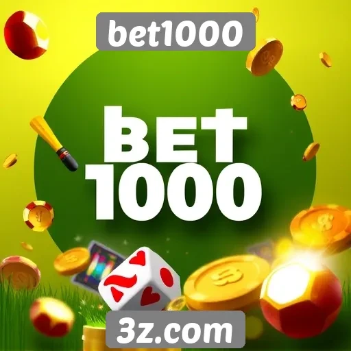 Diversidade de jogos disponíveis no site Bet1000